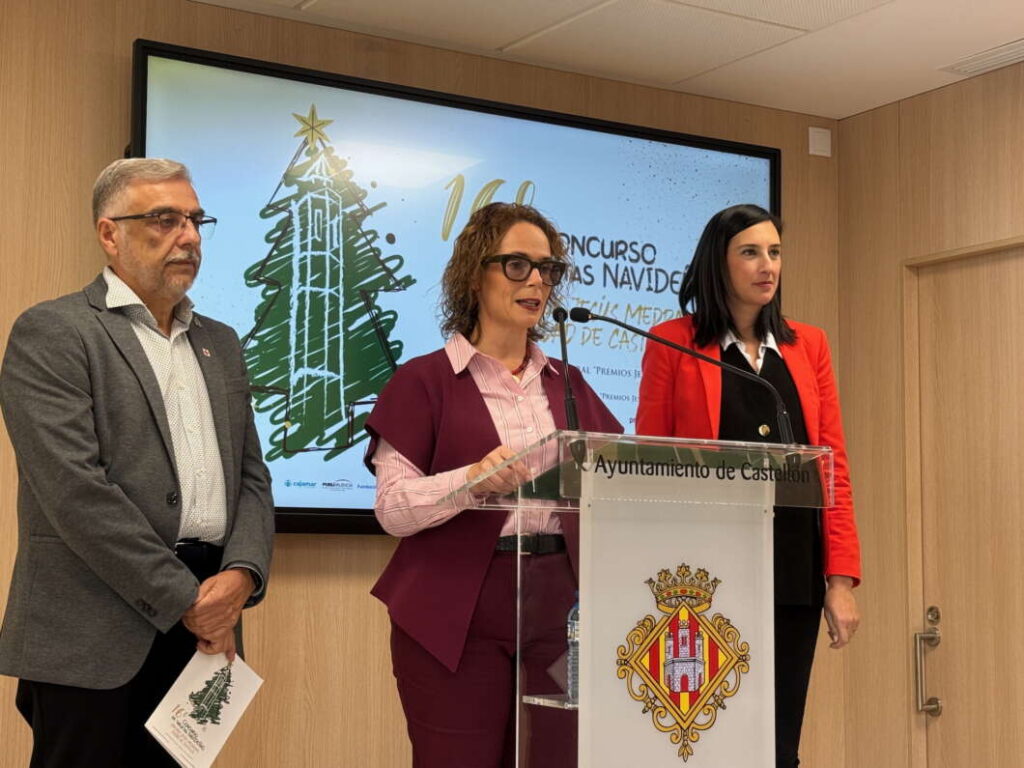 Presentación premios postales de Navidad Jesús Medrano Ciudad de Castellón 2025