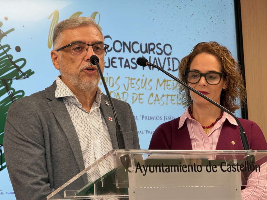 Presentación premios postales de Navidad Jesús Medrano Ciudad de Castellón 2025
