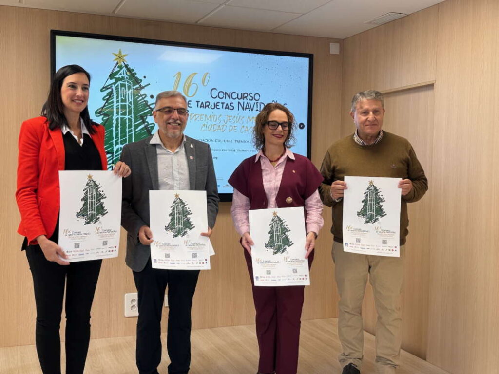 Presentación premios postales de Navidad Jesús Medrano Ciudad de Castellón 2025