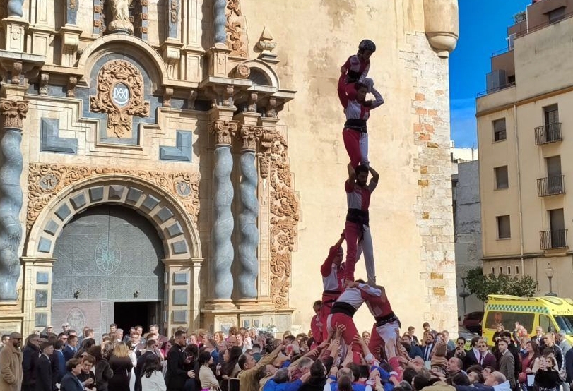 Avui s’ha celebrat la VIII edició de els Trobada de Muixerangues de Vinaròs