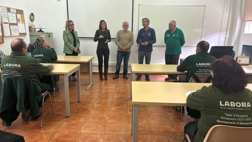 Almassora, recupera, taller empleo