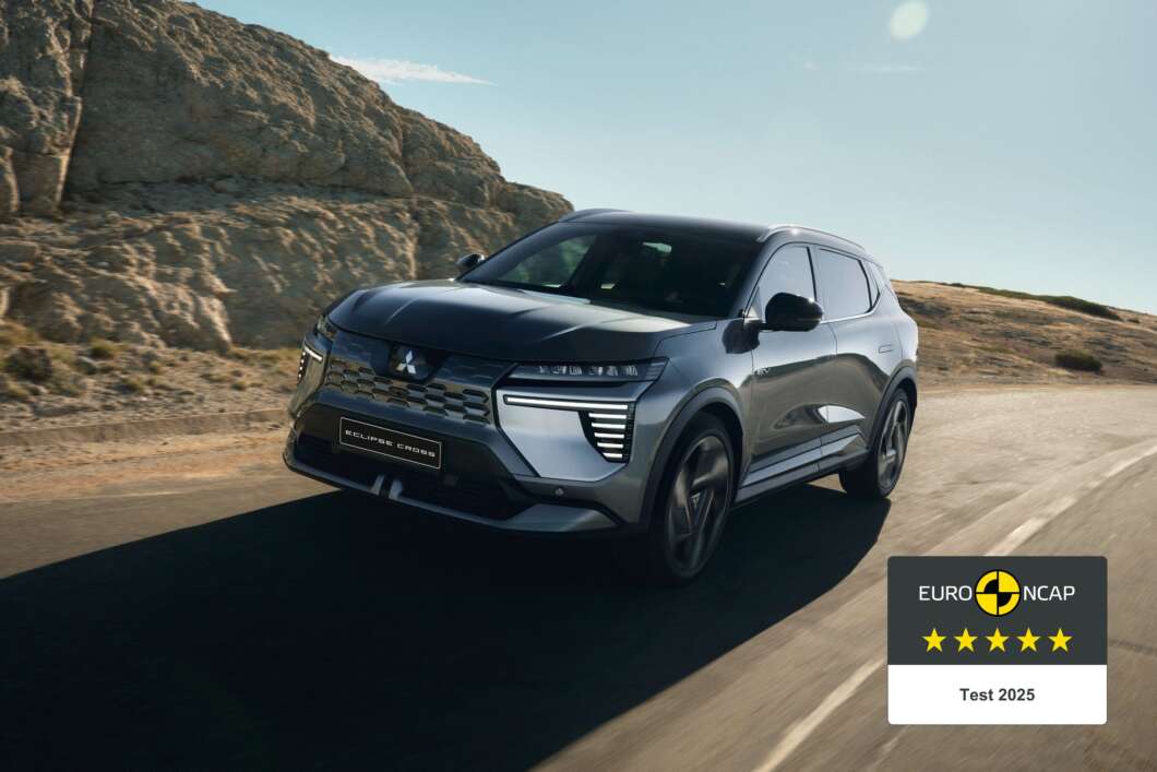 Cinco estrellas euro ncap para la nueva generación del Mitsubishi Eclipse Cross