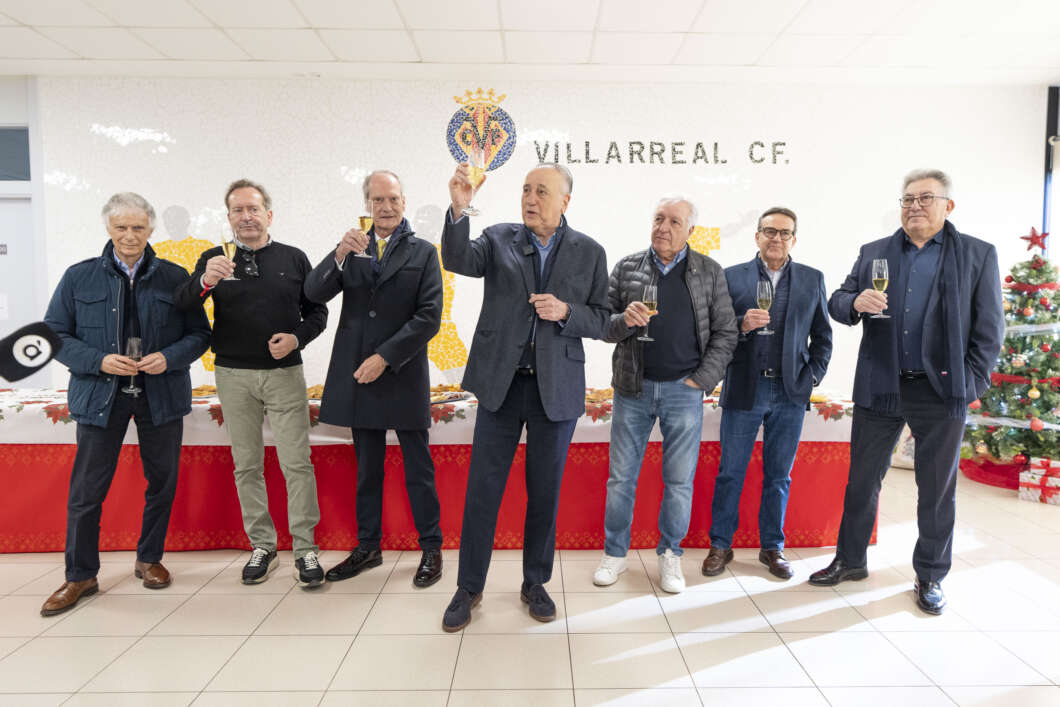 Villarreal CF, brindis, navidad,