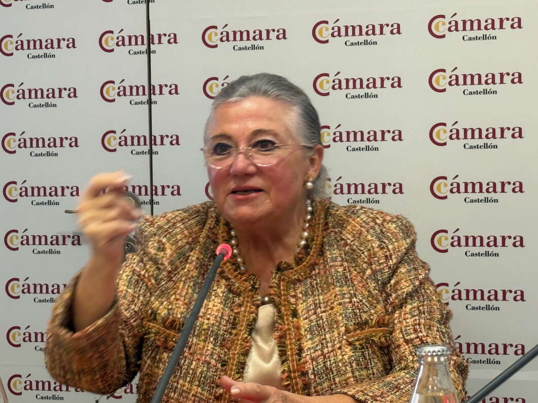 Lola Guillamón. Balance anual de la Cámara de Comercio 121225