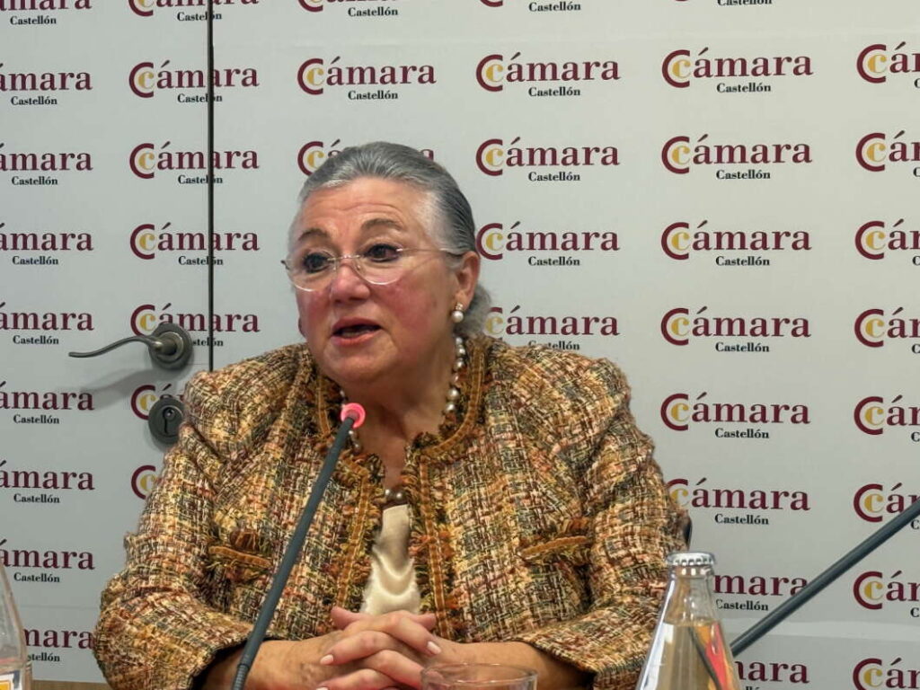 Lola Guillamón. Balance anual de la Cámara de Comercio 121225