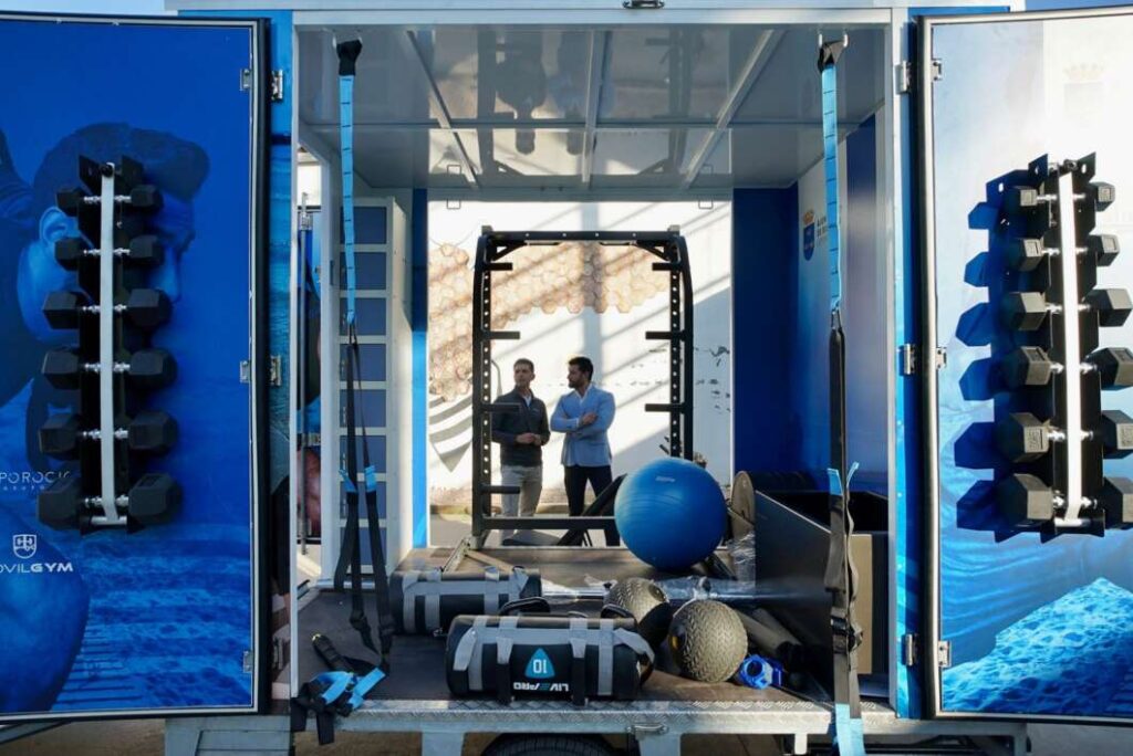 Burriana impulsa l’esport a l’aire lliure amb un nou gimnàs mòbil