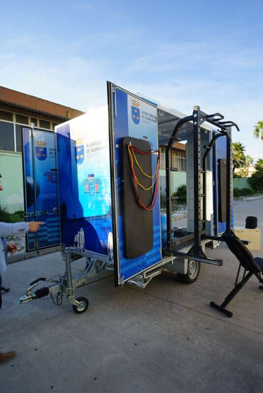 Burriana impulsa l’esport a l’aire lliure amb un nou gimnàs mòbil