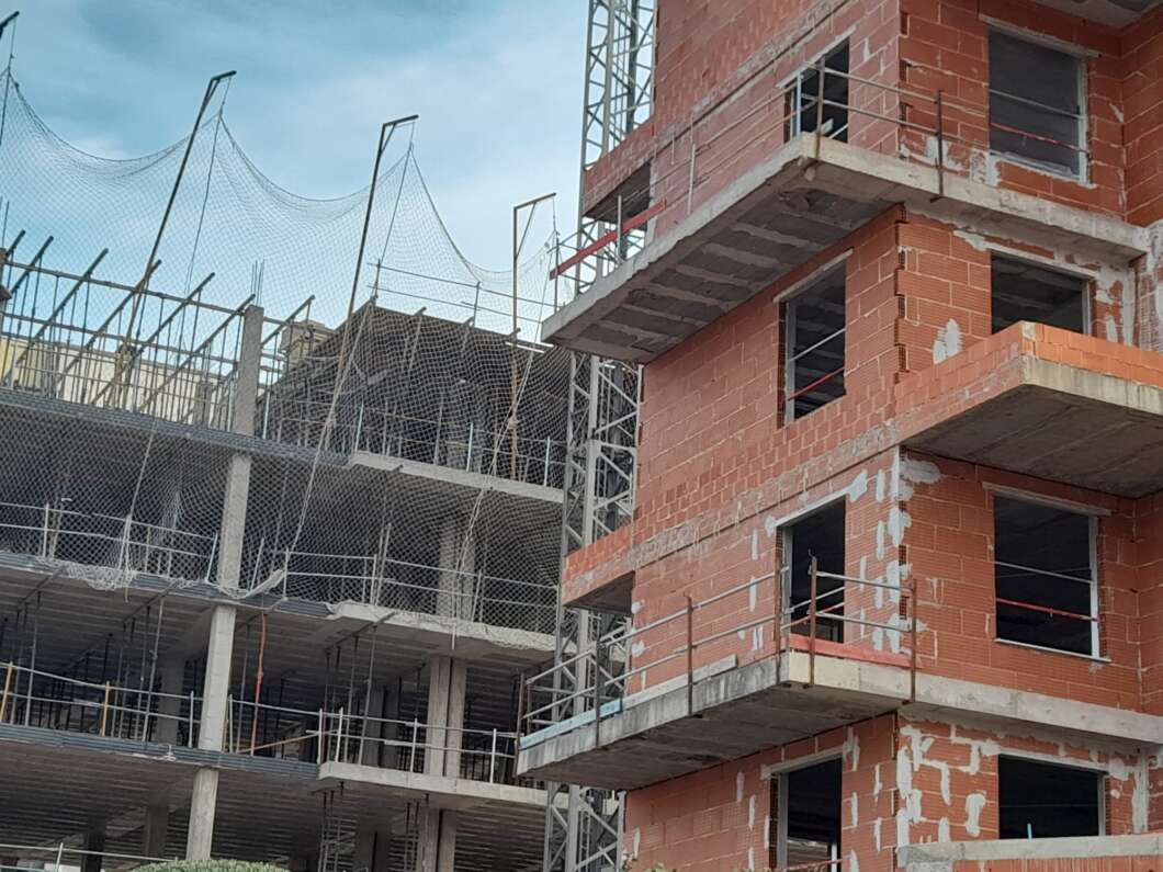 Edificios en construcción en Castellón