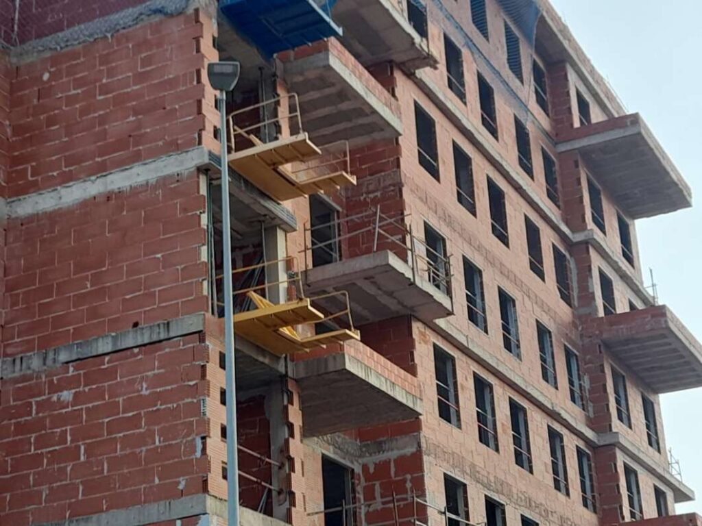 Edificios en construcción en Castellón