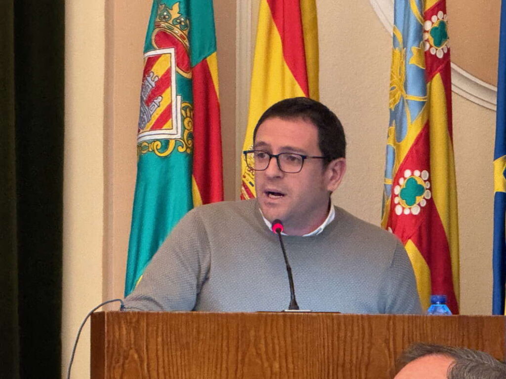 Ignasi garcia. Pleno de presupuestos Ayuntamiento de Castellón