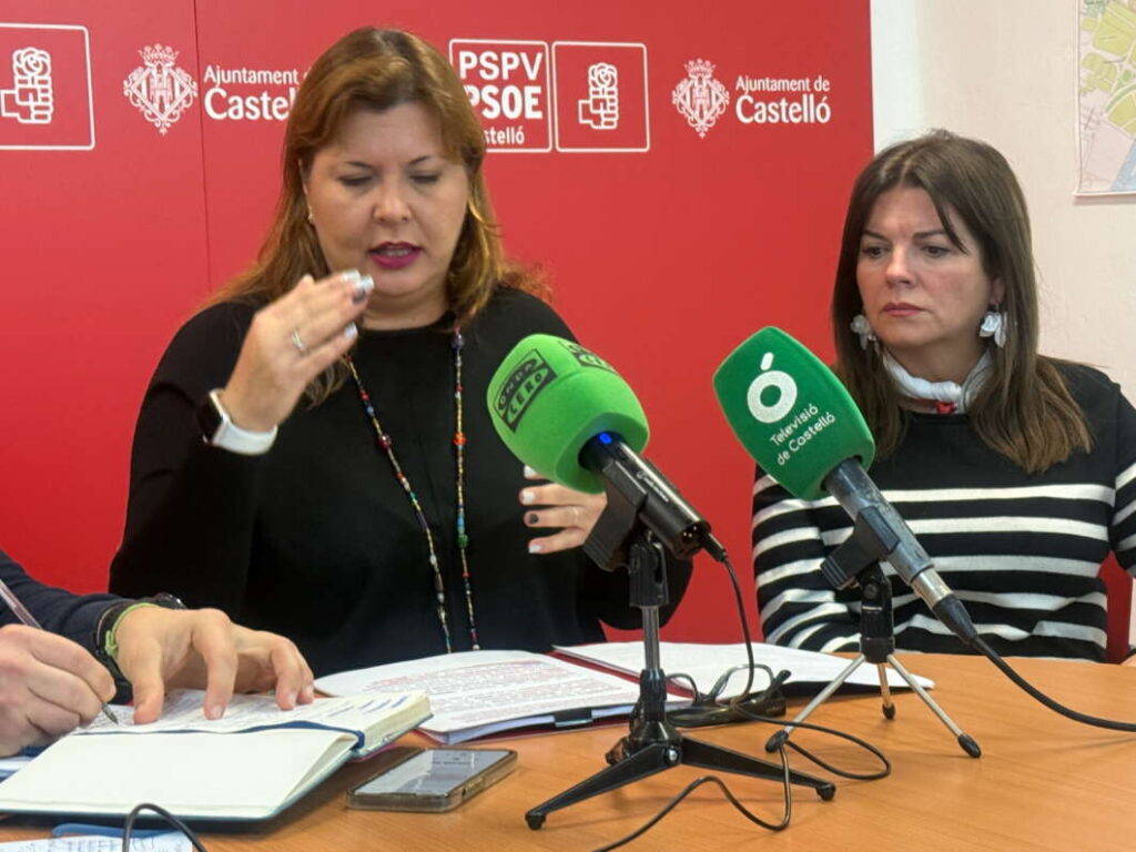 Puerta. PSOE esmenes al pressupost de Castelló 2026 191225