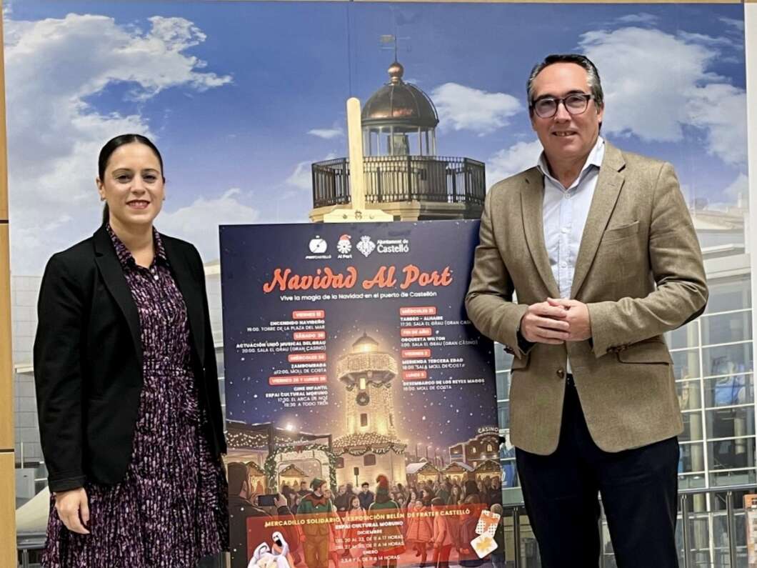 Ester Giner y Rubén Ibáñez presentan programación de Navidad de 2025