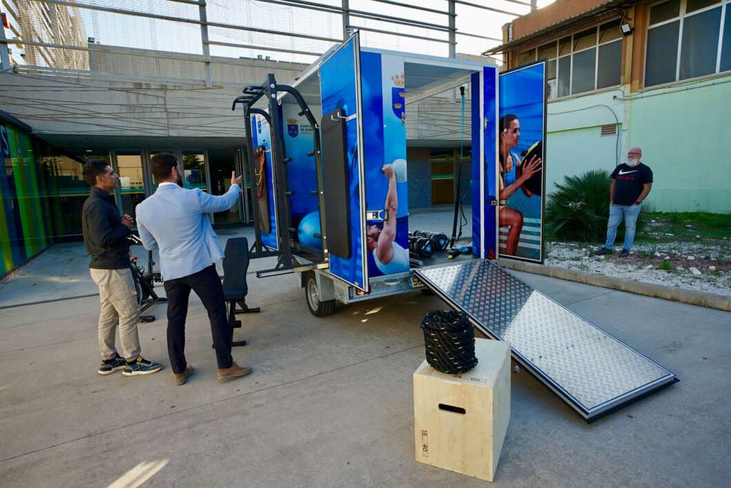 Burriana impulsa l’esport a l’aire lliure amb un nou gimnàs mòbil