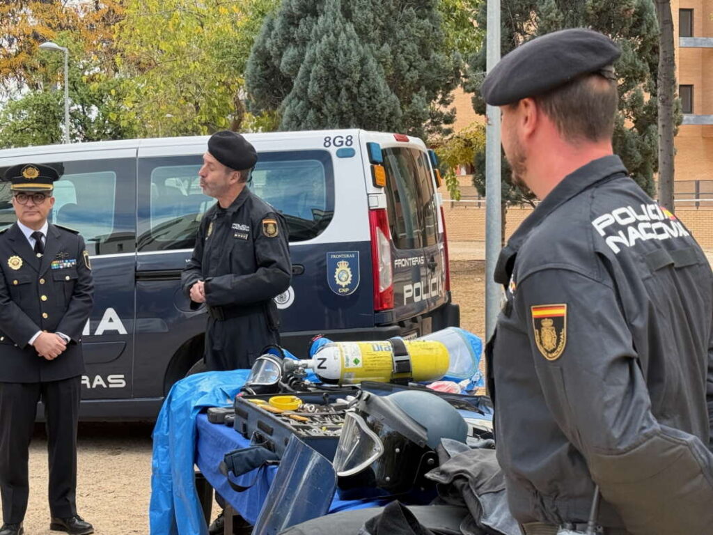 Tedax. Homenaje Policía Nacional 200 años en Castellón