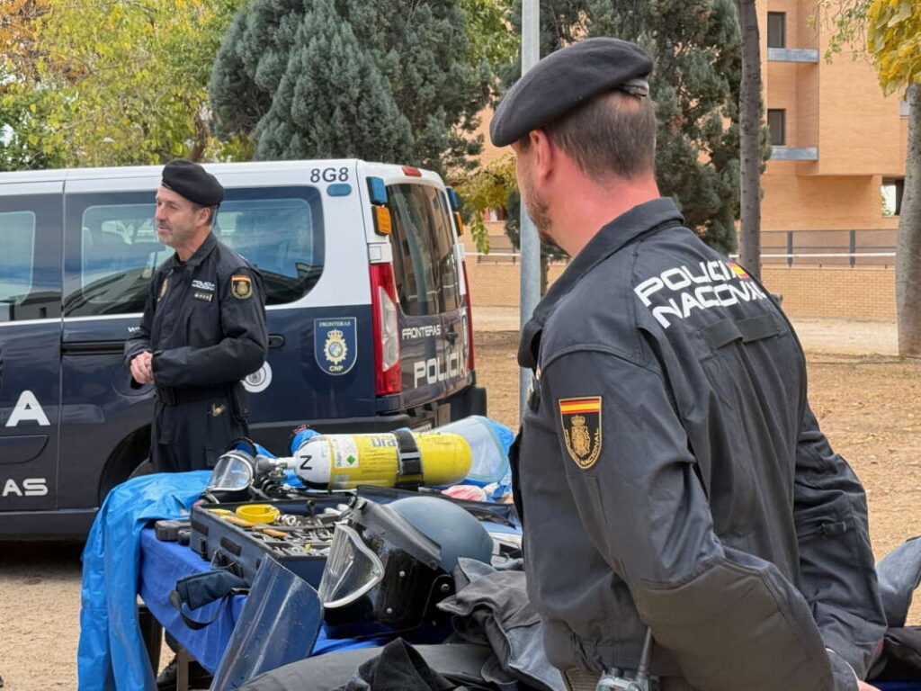Tedax. Homenaje Policía Nacional 200 años en Castellón