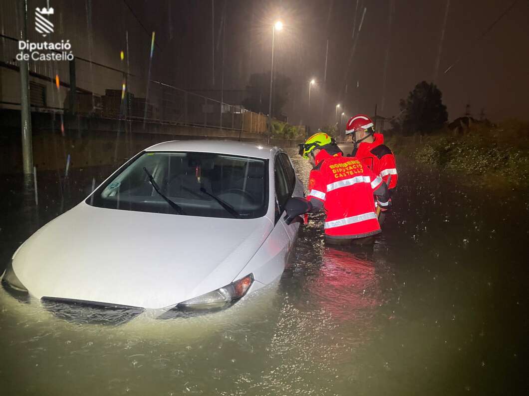 lluvia, borrasca emilia, bomberos