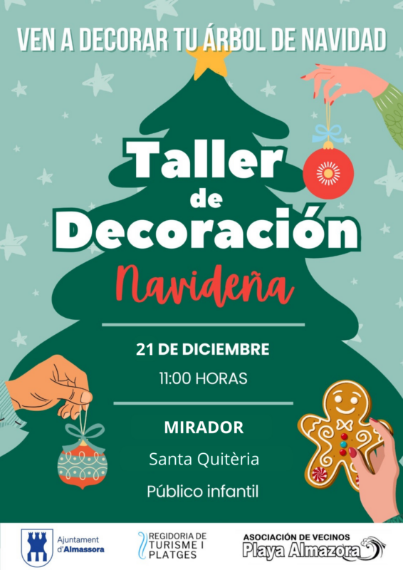 Almassora acosta Nadal a la platja i Santa Quitèria amb tallers infantils