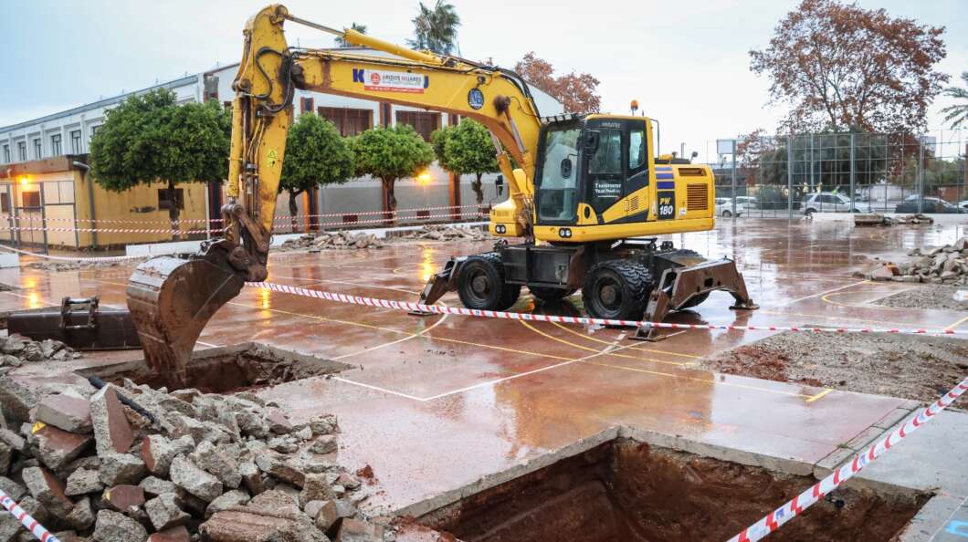 onda, obras, techado, pabellon,