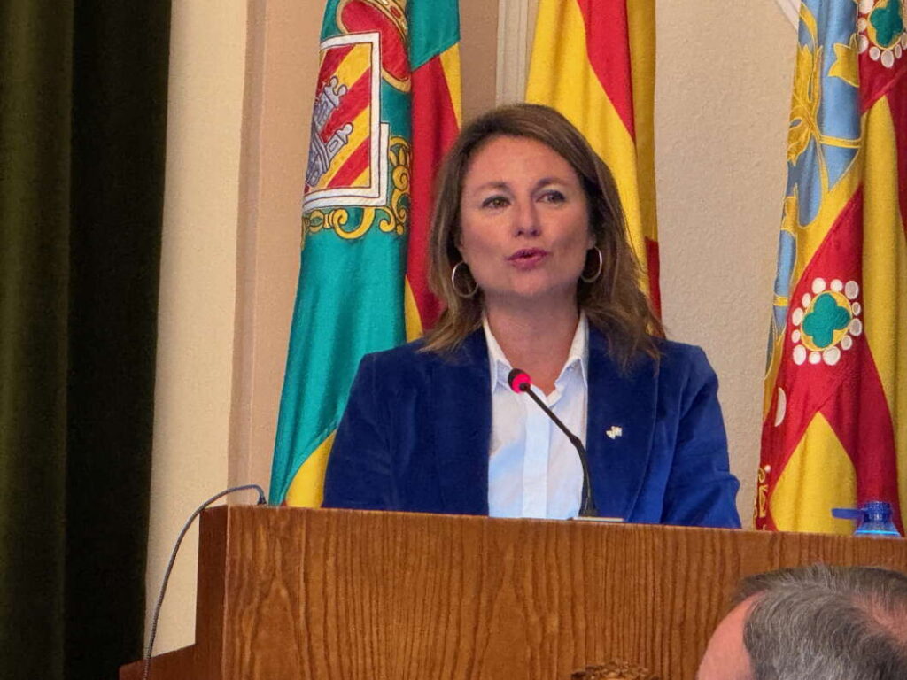 Begoña Carrasco pleno de presupuestos ayuntamiento de Castellón 231225