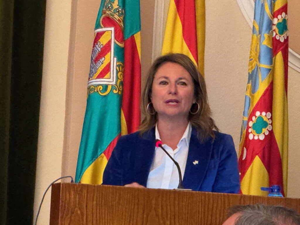Begoña Carrasco pleno de presupuestos ayuntamiento de Castellón 231225