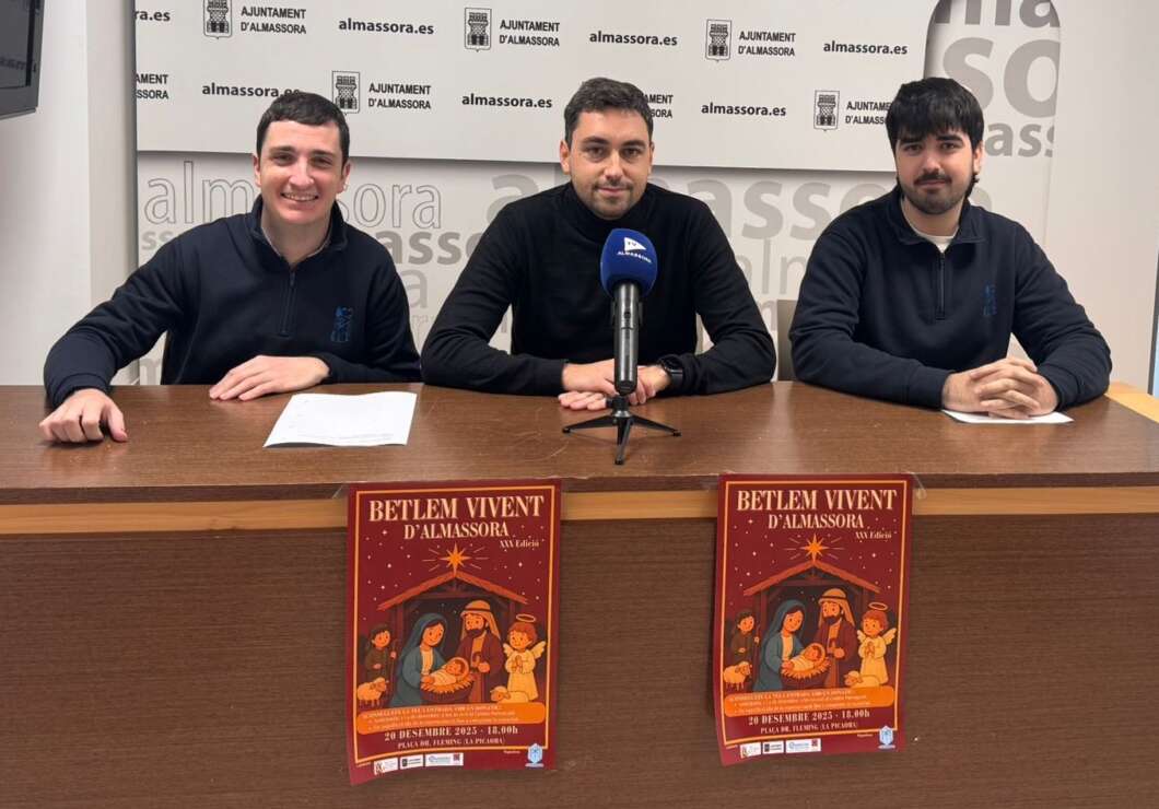 presentación del belén viviente