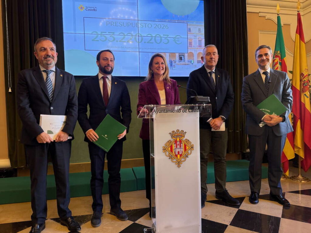 Presentación del presupuesto del Ayuntamiento de Castellón 2026
