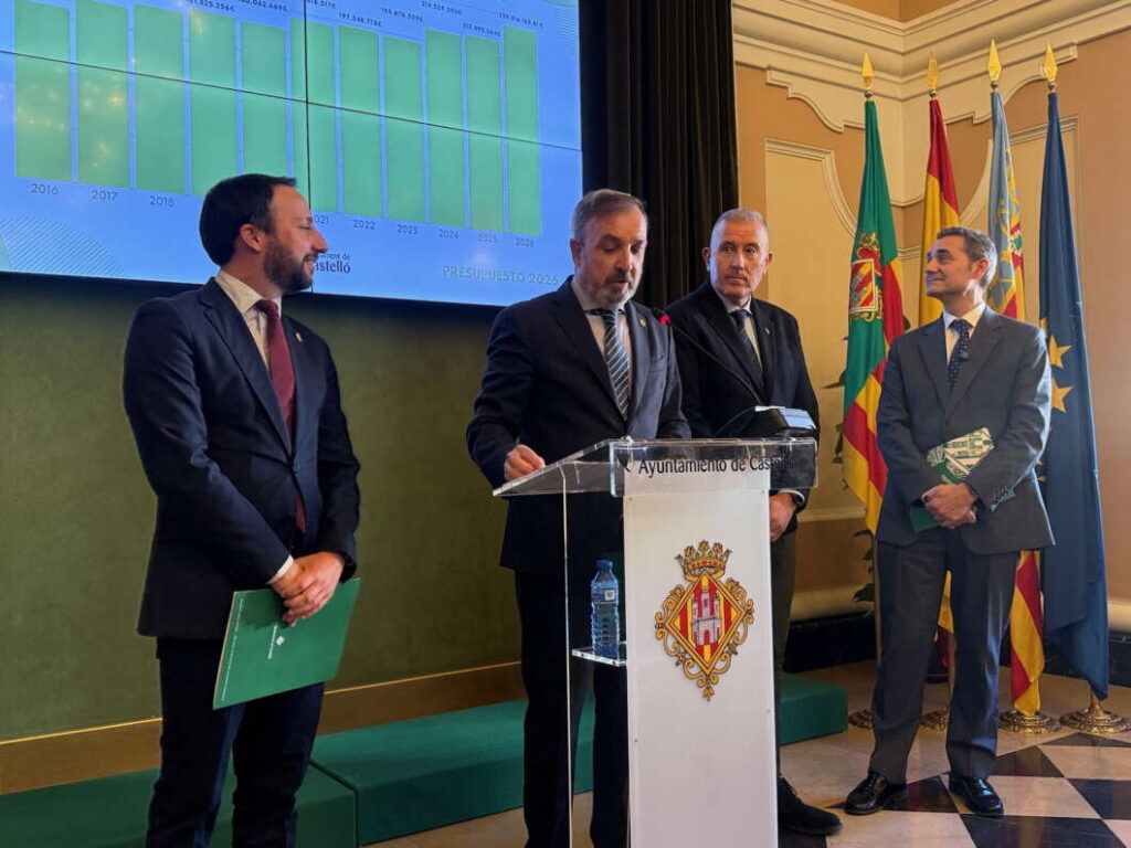 presentación presupuestos de Castellón para 2026