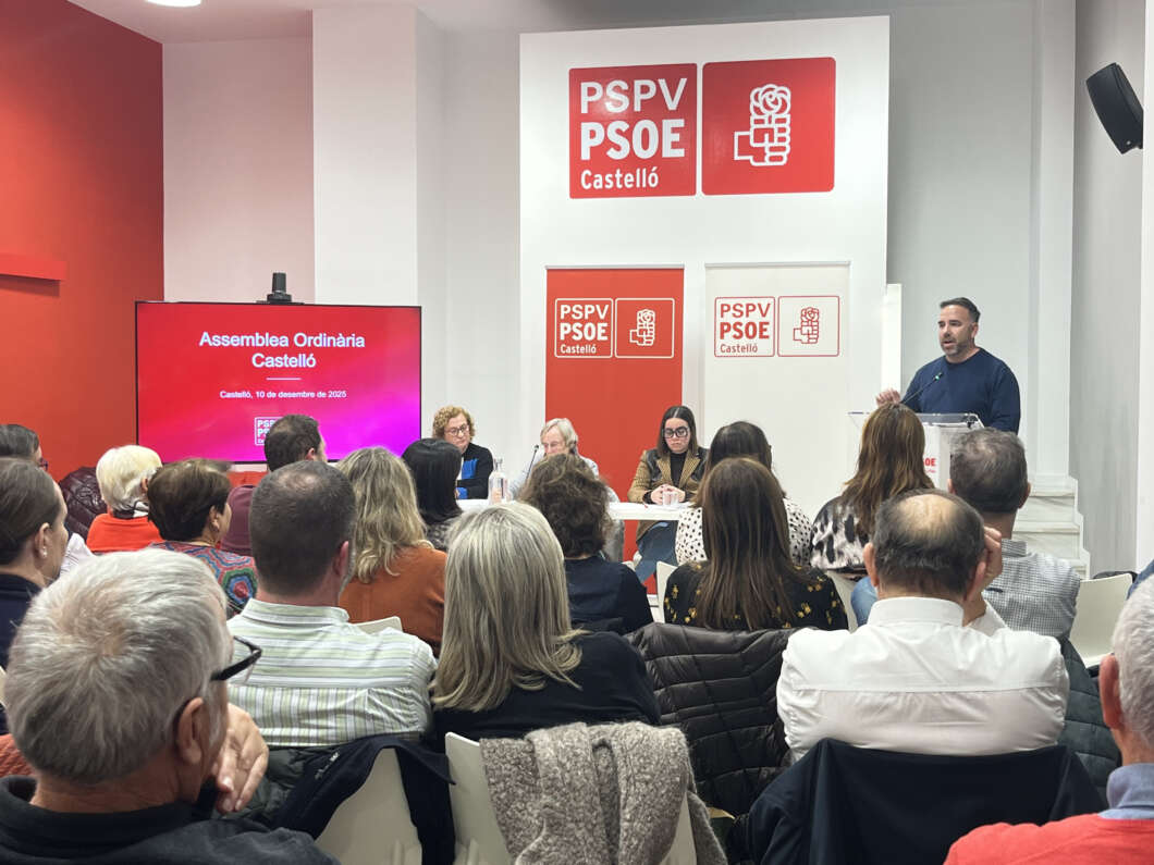 El PSPV de Castelló aprova un full de ruta per desallotjar el 