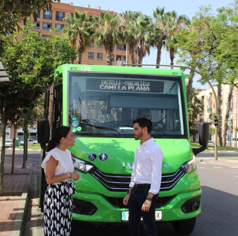 Imagen transporte urbano y Cristian Ramírez Castellón