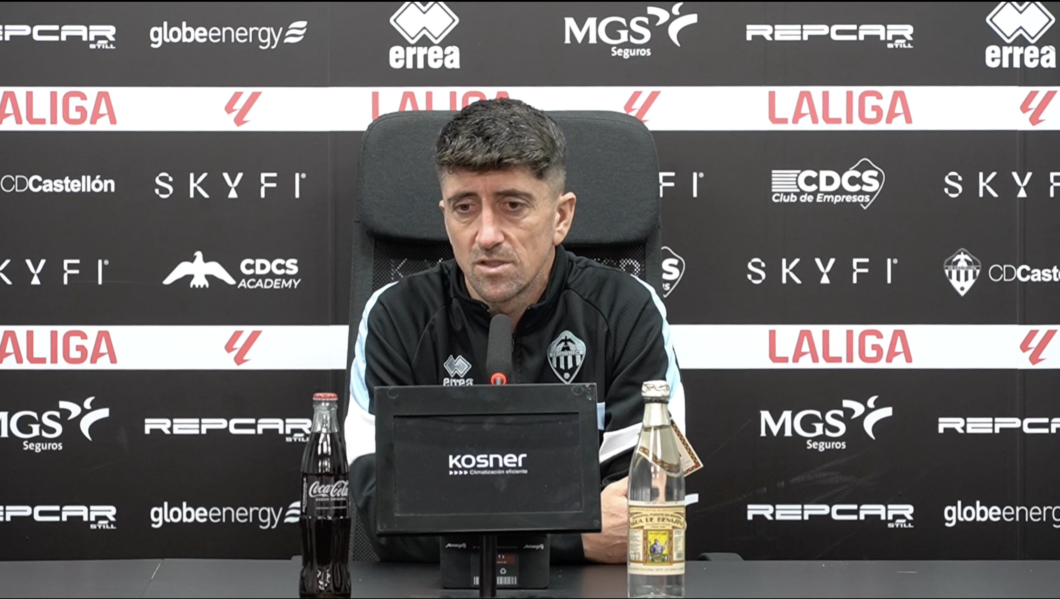 Pablo Hernandez, entrenador, CD Castellón, Castalia