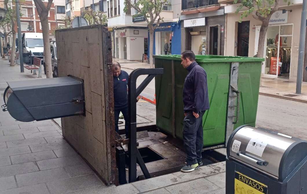 REPARACION CONTENEDORES SOTERRADOS