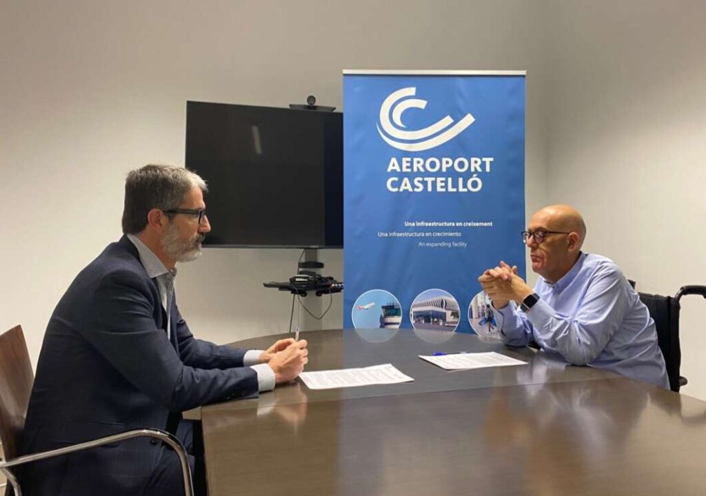 El aeropuerto de Castellón impulsa el empleo inclusivo con un acuerdo junto a Cocemfe
