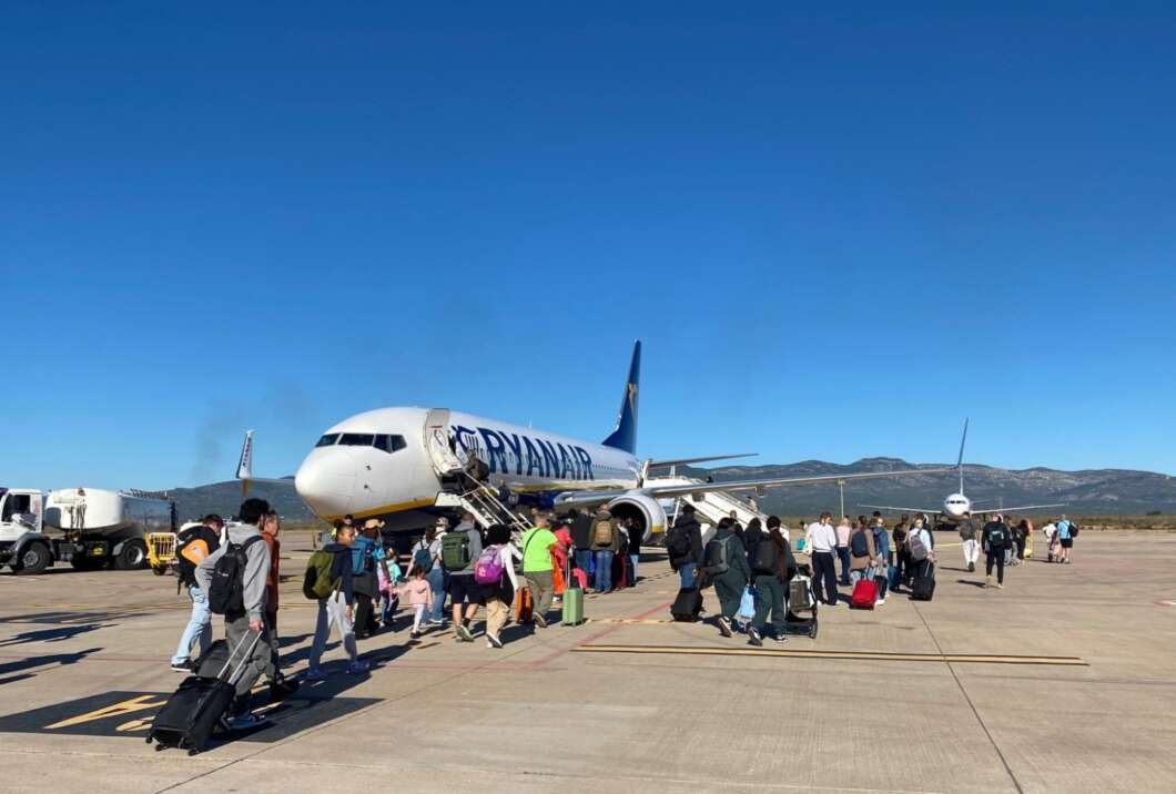 El aeropuerto de Castellón bate récord histórico con más de 318.000 pasajeros en 2025