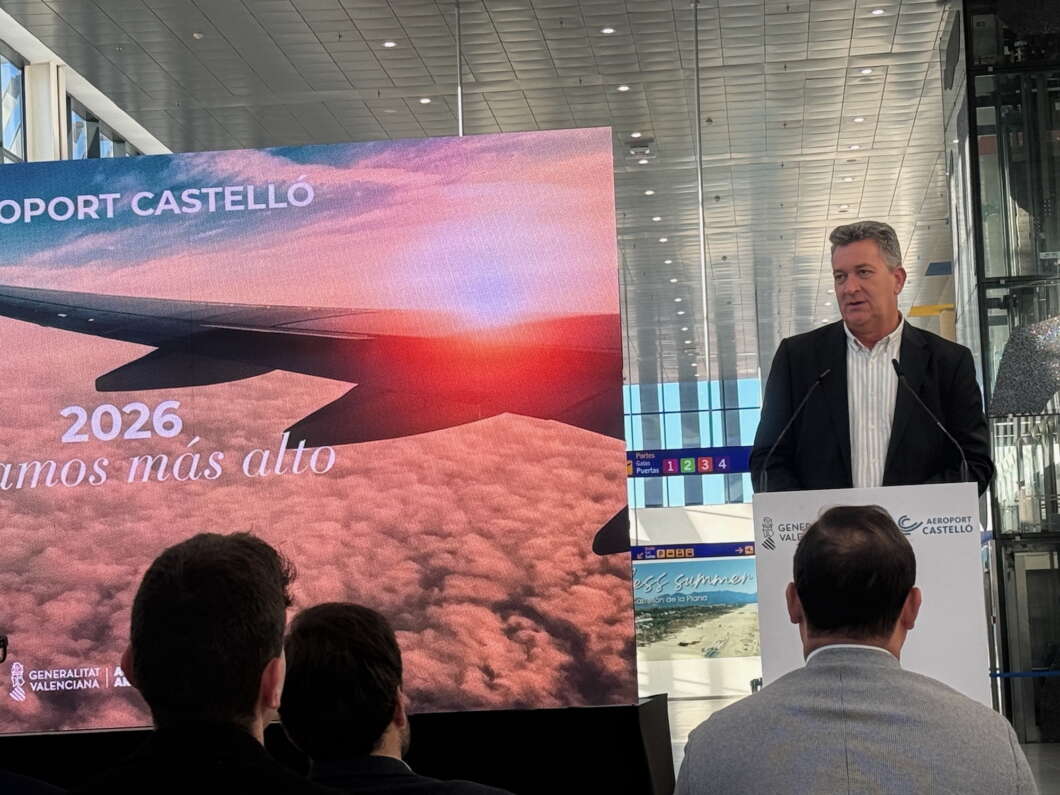 Presentación nuevas rutas aeropuerto de Castellón 150126