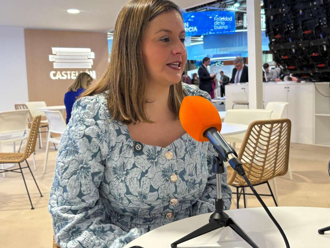 Concejala de Turismo de Castelló, Arantxa Miralles, en Fitur 2026