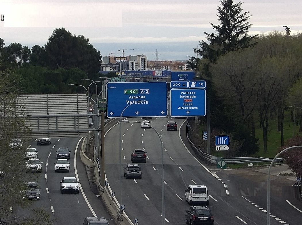 carrereras, mapa, madrid-valencia