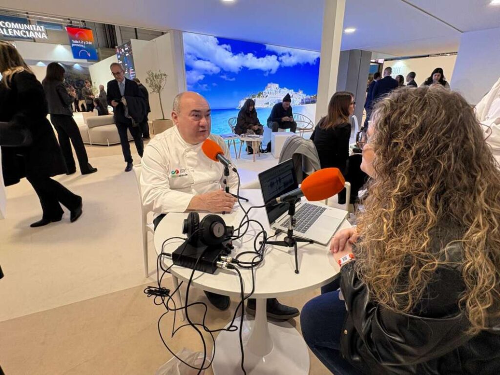 entrevista chef miguel barrera fitur 2026
