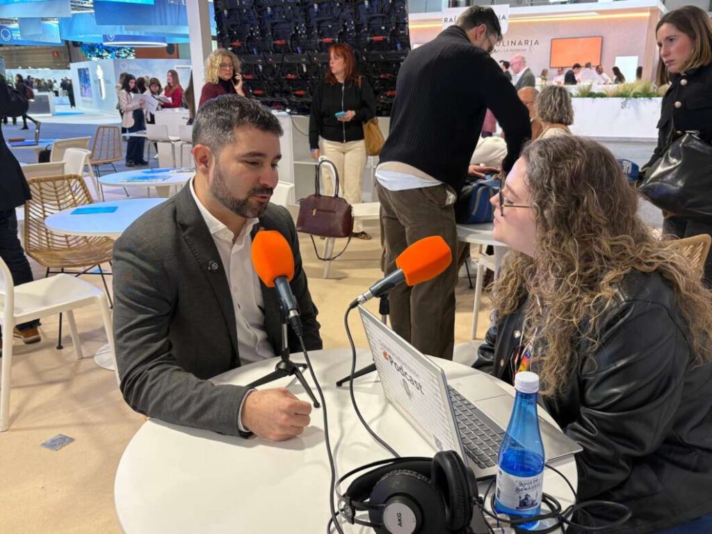 Samuel Falomir, alcalde l'Alcora en Fitur