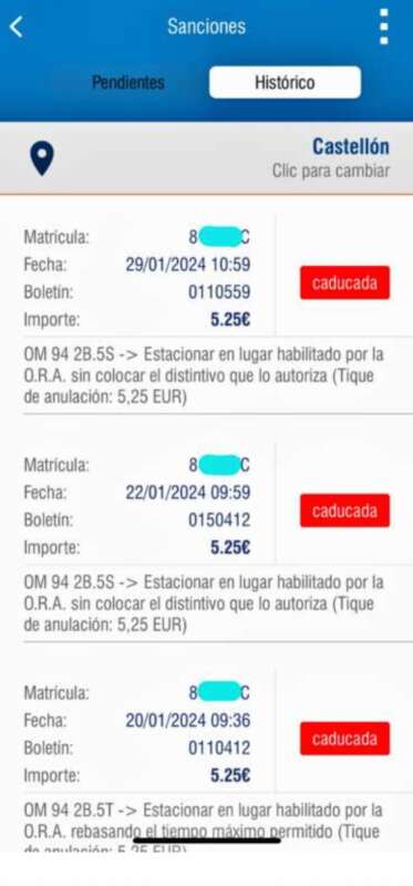 Aplicación ORA multa de Ramires 2023