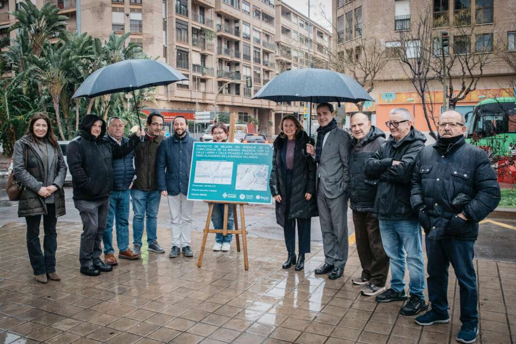 Obras anti inundaciones avenida Valencia Castellón