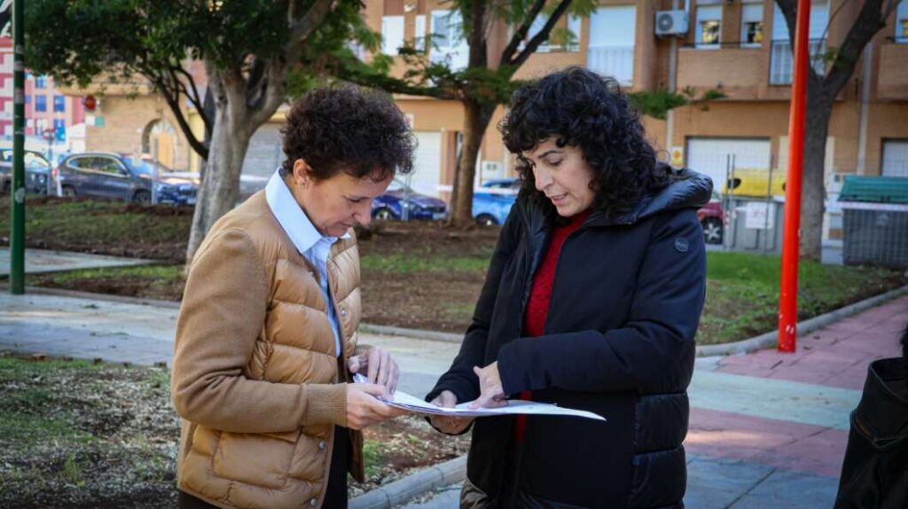 La alcaldesa de Onda en parque 3 culturas