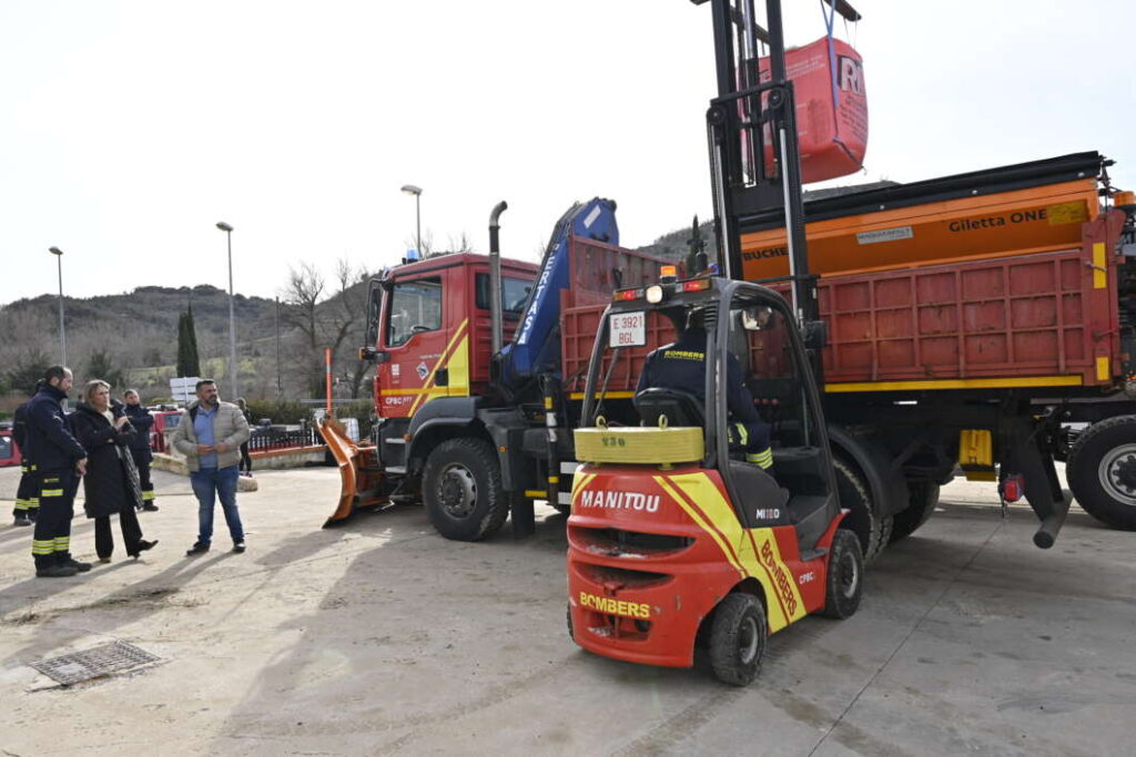 La Diputació desplega un ampli operatiu davant l’arribada del fred intens i possibles nevades