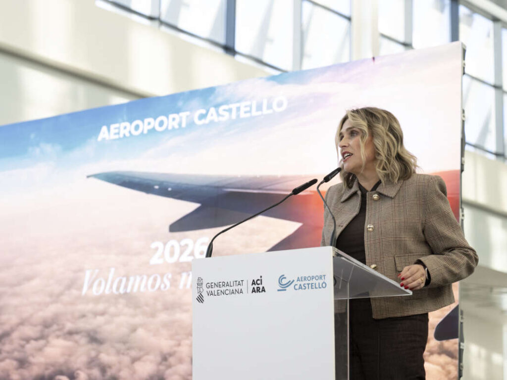 Barrachina. Presentación nuevas rutas aeropuerto de Castellón 150126