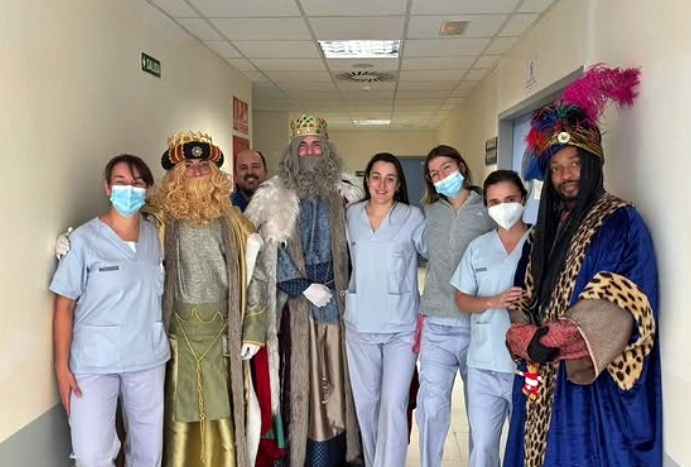 Reyes Magos en hospital de Vinaròs
