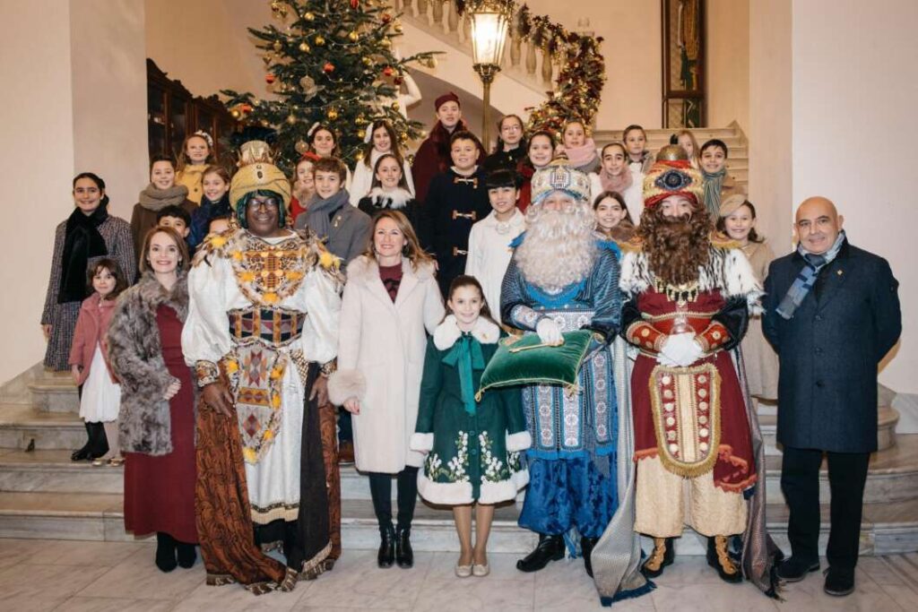 Reyes Magos en el Ayuntamiento Castellón 2025