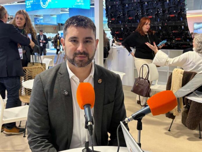 Samuel Falomir, alcalde l'Alcora en Fitur