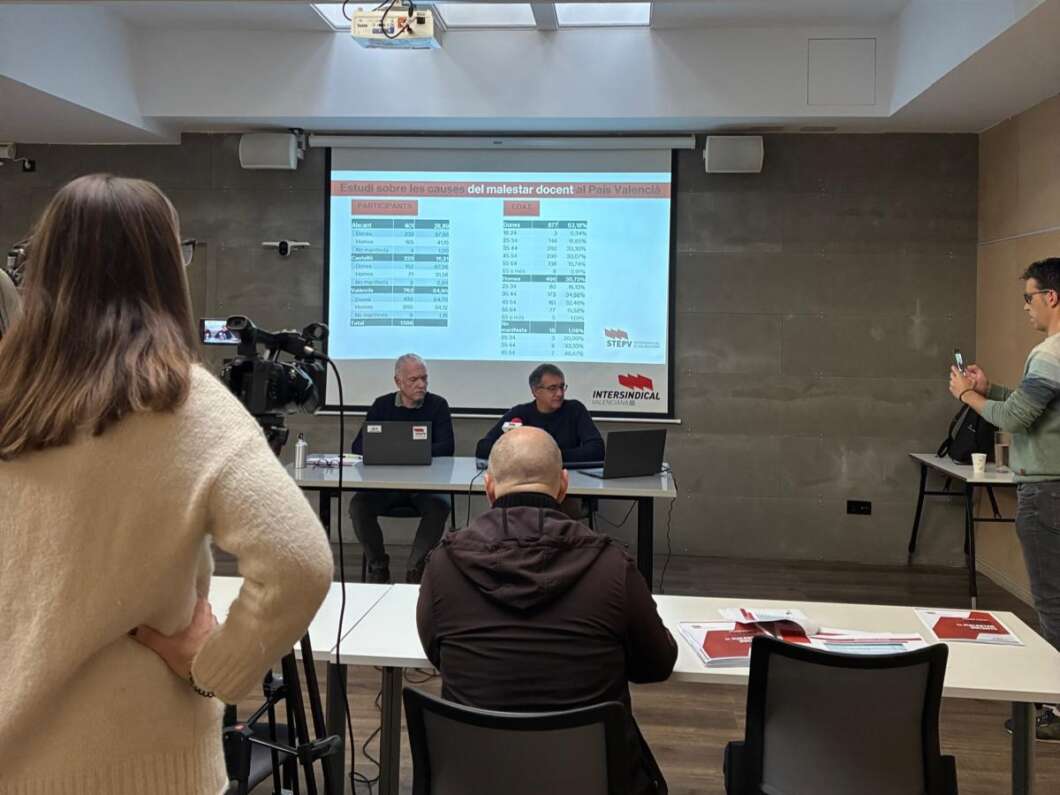 STEPV presentación estudio malestar docentes