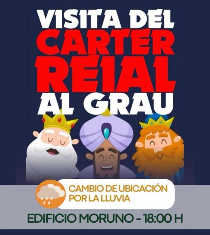 El mal tiempo obliga a modificar y suspender actos navideños en Castellón