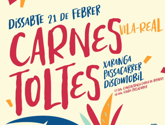 Cartell Carnestoltes Vila-real 2026
