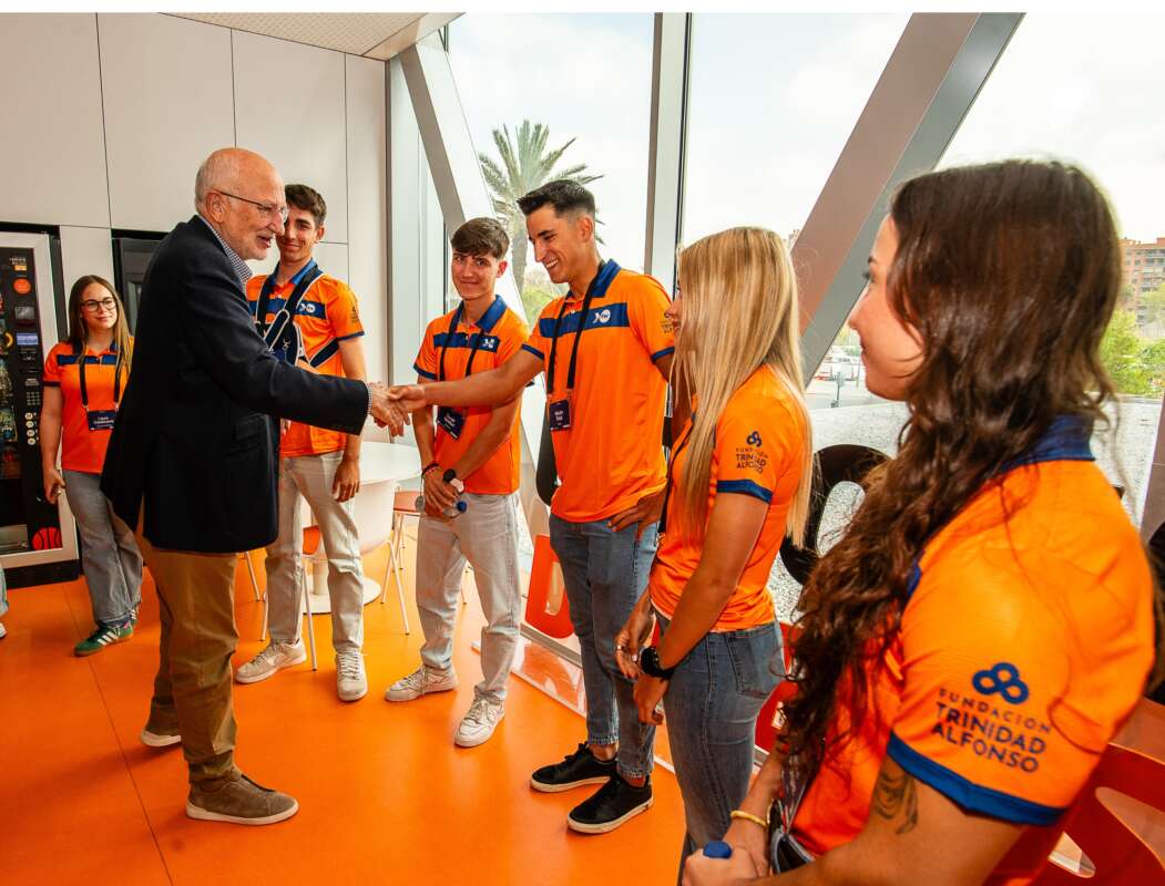 Juan Roig y deportistas, Fundación Trinidd